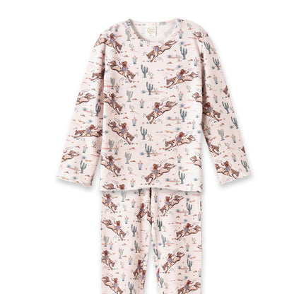 Prairie Princess Girl's Western Bamboo Pajama Set