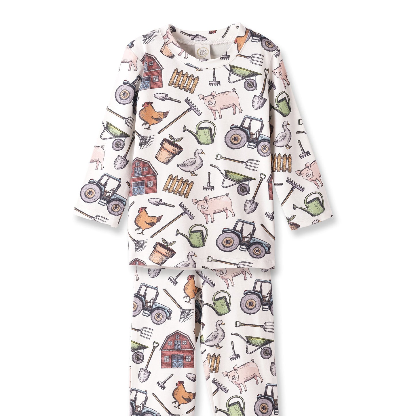 Farmer's Market Kids Bamboo Pajama Set