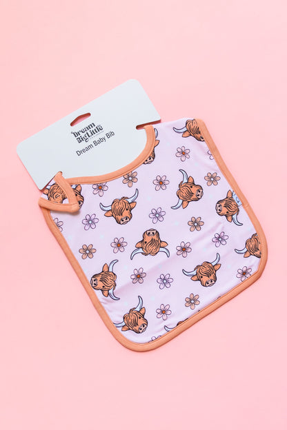 EXCLUSIVE HIGHLAND CUTIE DREAM BABY BIB