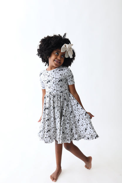 LOCALLY GROWN DREAM RUFFLE DRESS