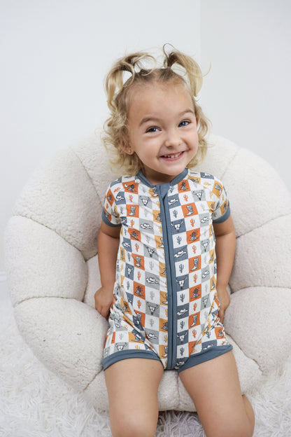 WILD WEST CHECKERS DREAM SHORTIE