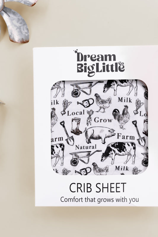 LOCALLY GROWN DREAM CRIB SHEET