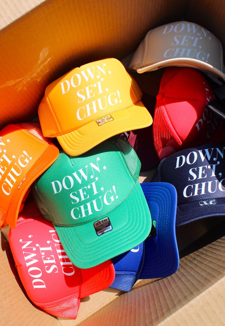 Down Set Chug Trucker Hat