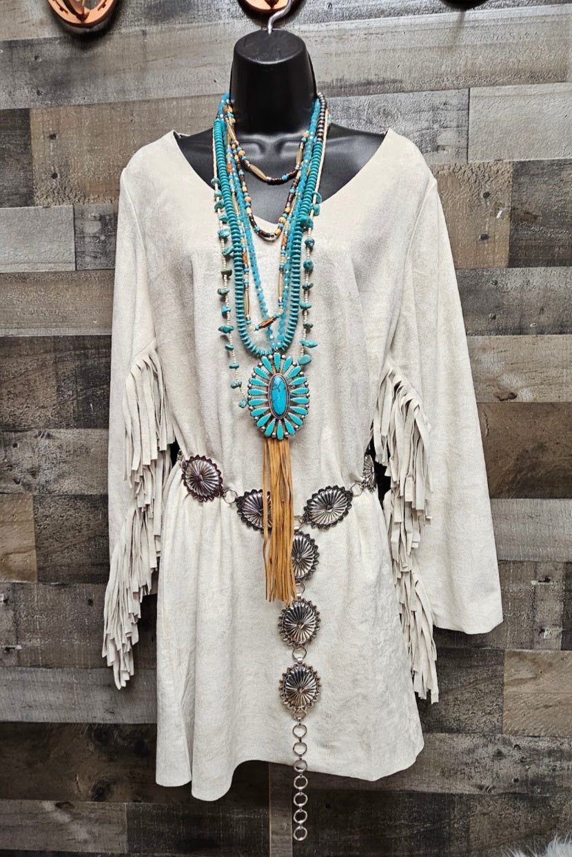 Chenowa Fringe Dress