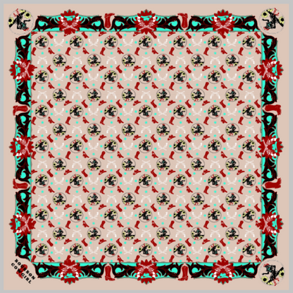 Bourbon Cowgirl Pattern Wild Rag | Rodeo Wildrags at Bourbon Cowgirl