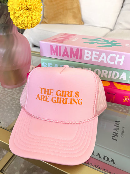 Girls Are Girling Trucker Hat