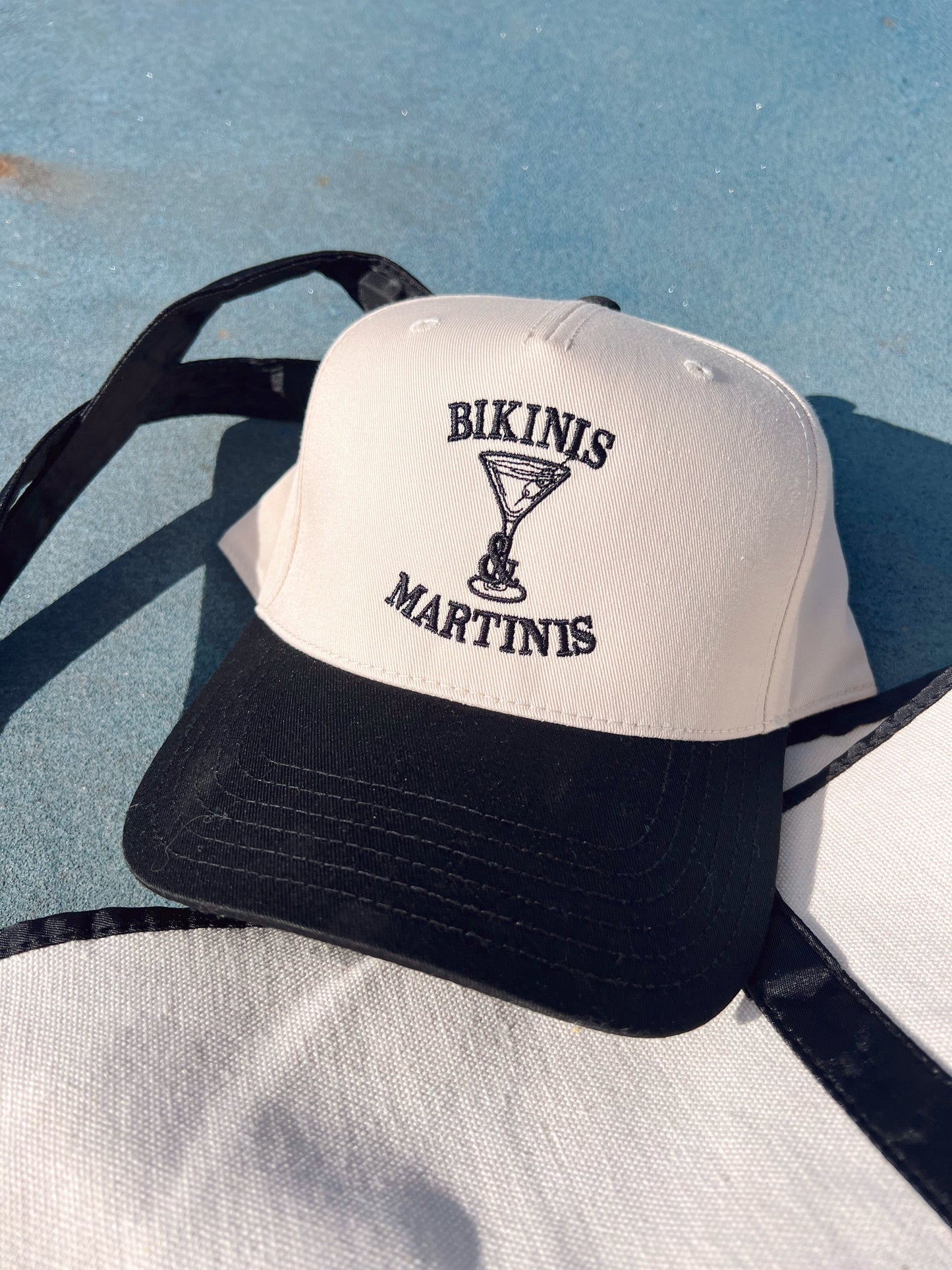 Bikinis & Martinis Vintage Trucker Hat