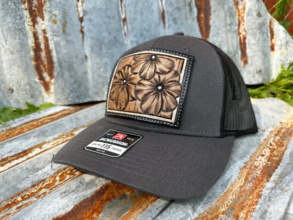 The Primerose Hand Tooled PatchCap