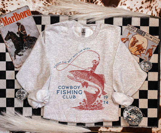 Cowboy Fishing Club Crewneck