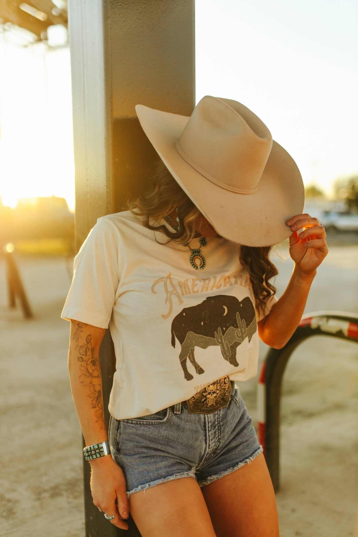 Americana Wild West Graphic Tee