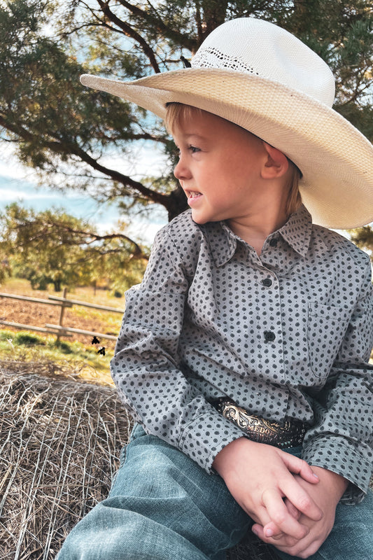 CONCHO CONCHO MAN L/S [KIDS]