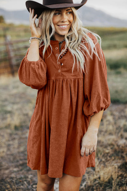 Corduroy Dress