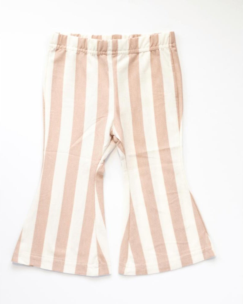 Blakely Boho Bell Bottoms - Peaches 'n Cream Stripes