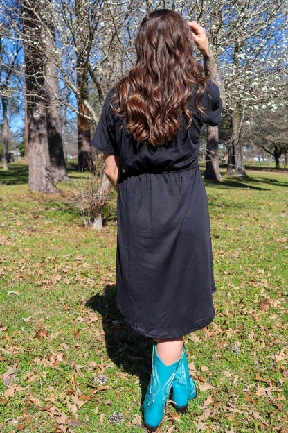 Brown Eyed Girl Scoop Neck Dress