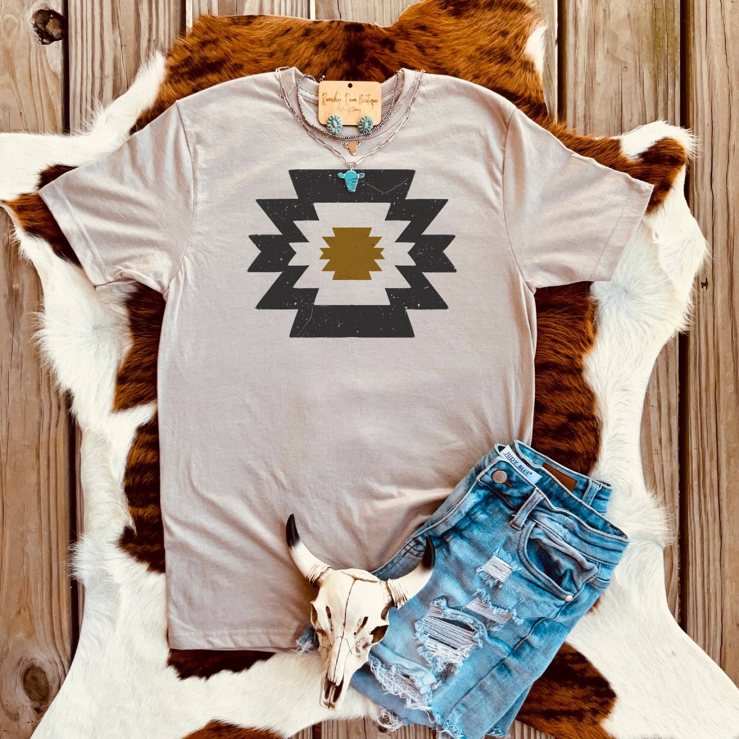 Aztec Western Tee