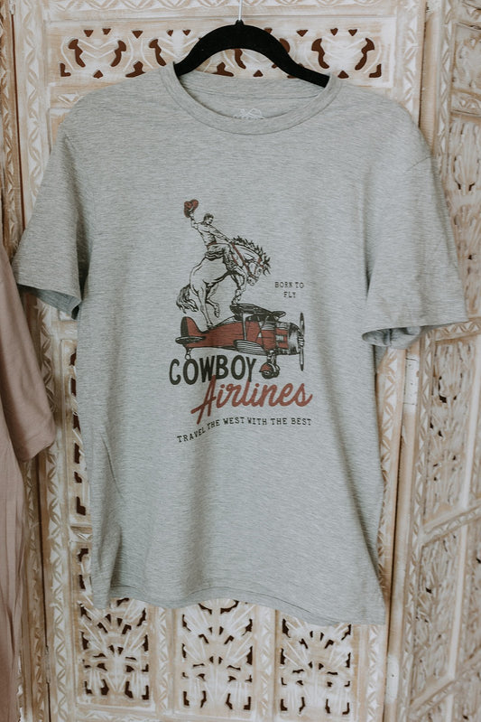 Cowboy Airlines Graphic Tee