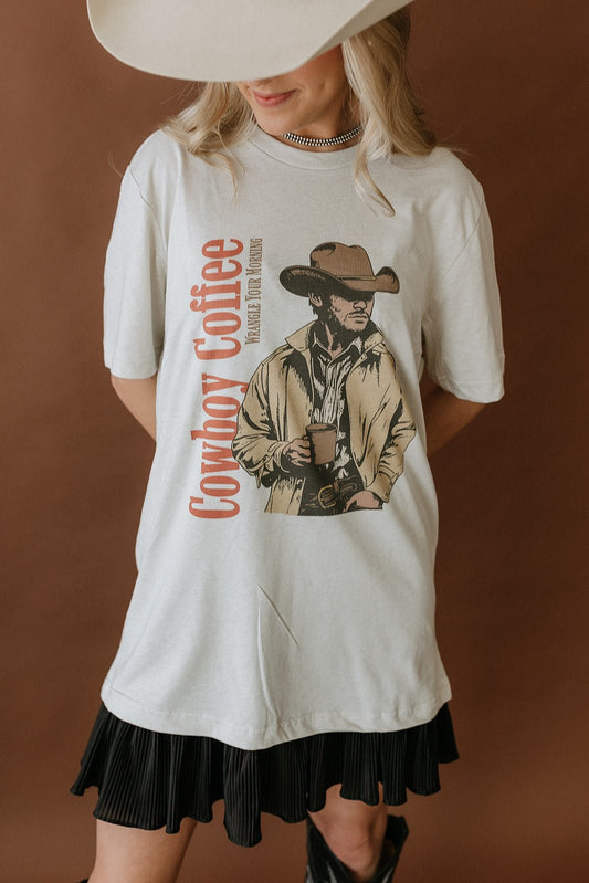 Cowboy Coffee Graphic Tee