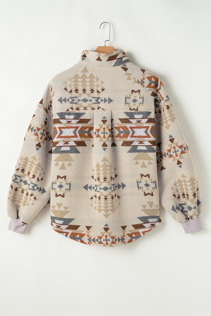 Apricot Aztec Sweatshirt