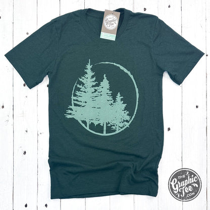 Evergreens Heather Emerald Short Sleeve Tee