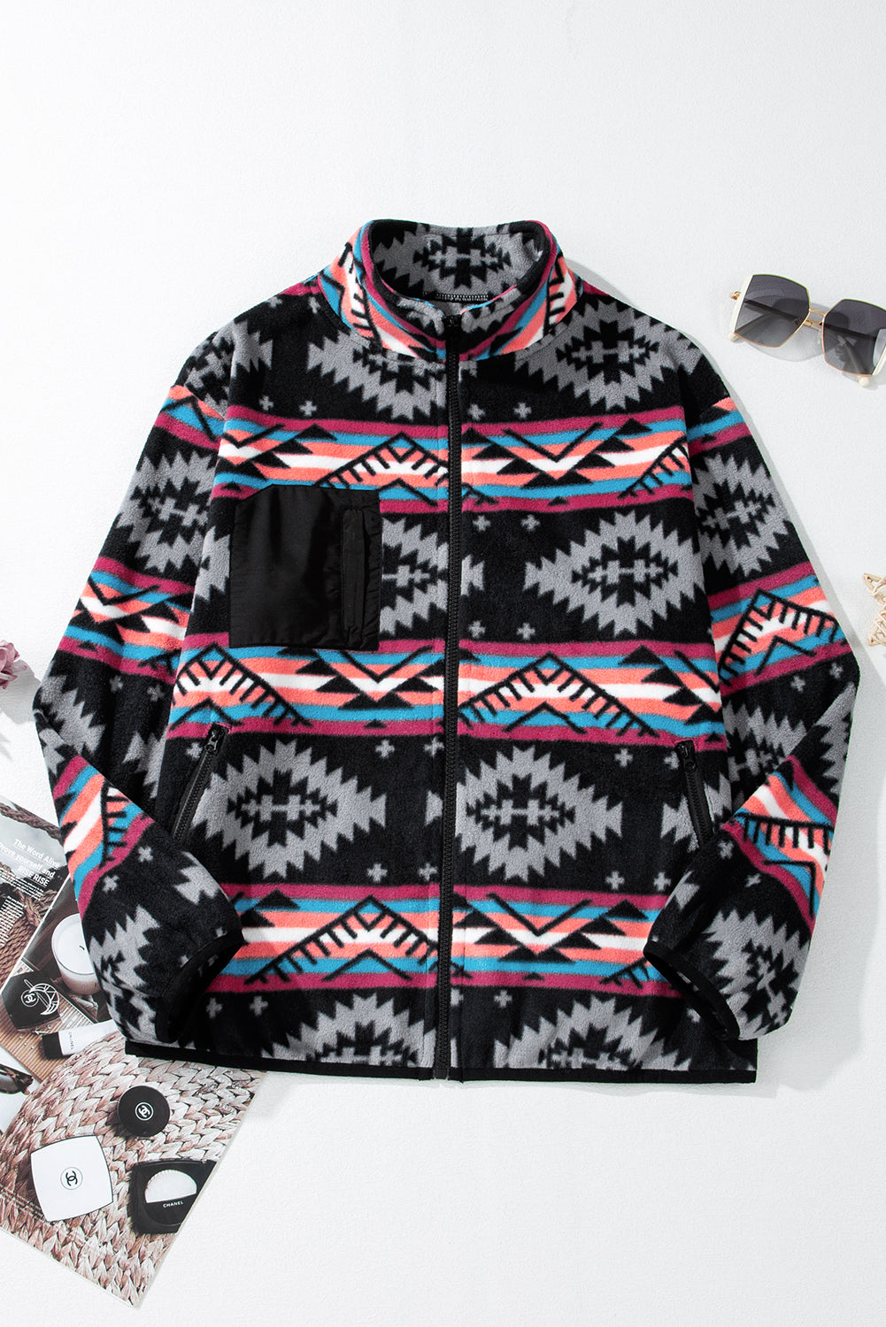 Black Aztec Jacket