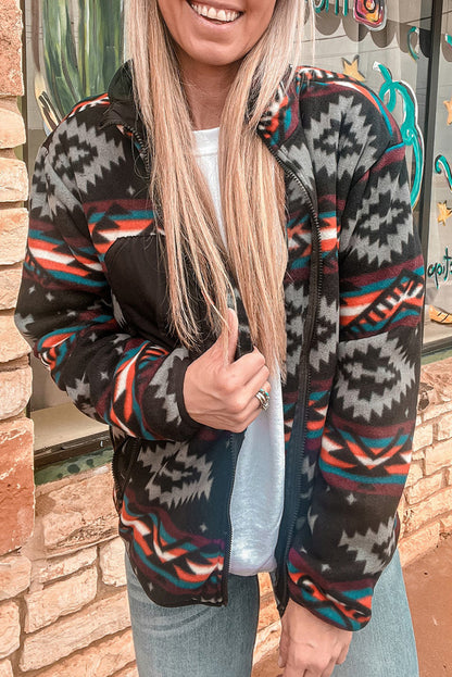 Black Aztec Jacket