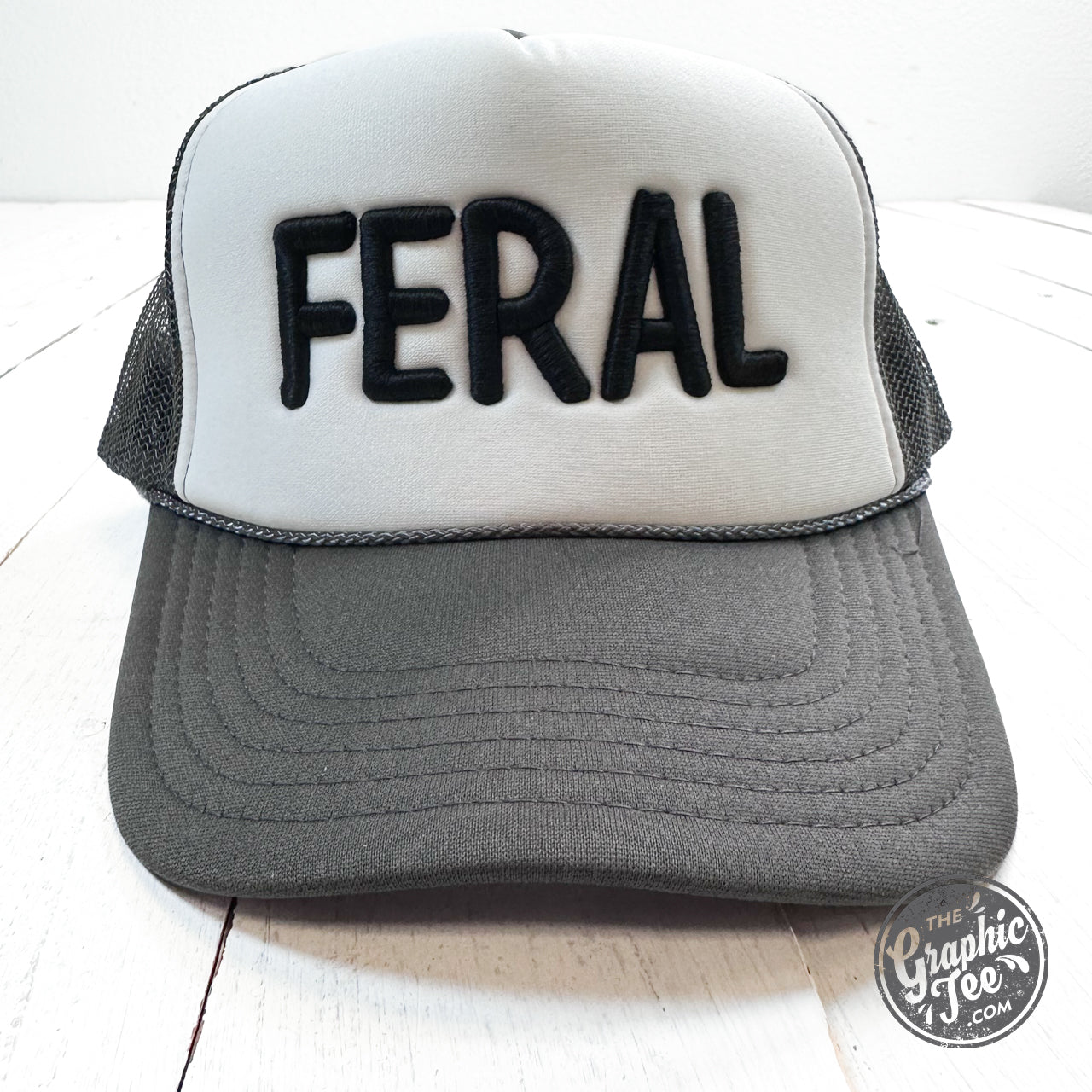 Feral Embroidered Trucker Cap