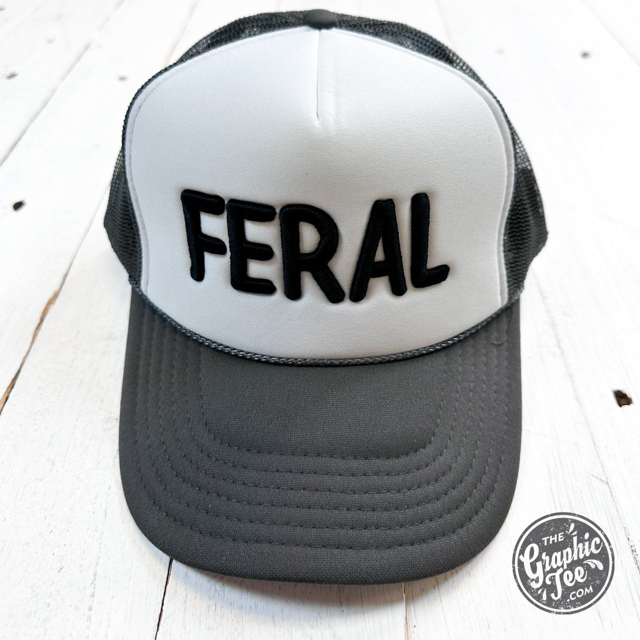 Feral Embroidered Trucker Cap