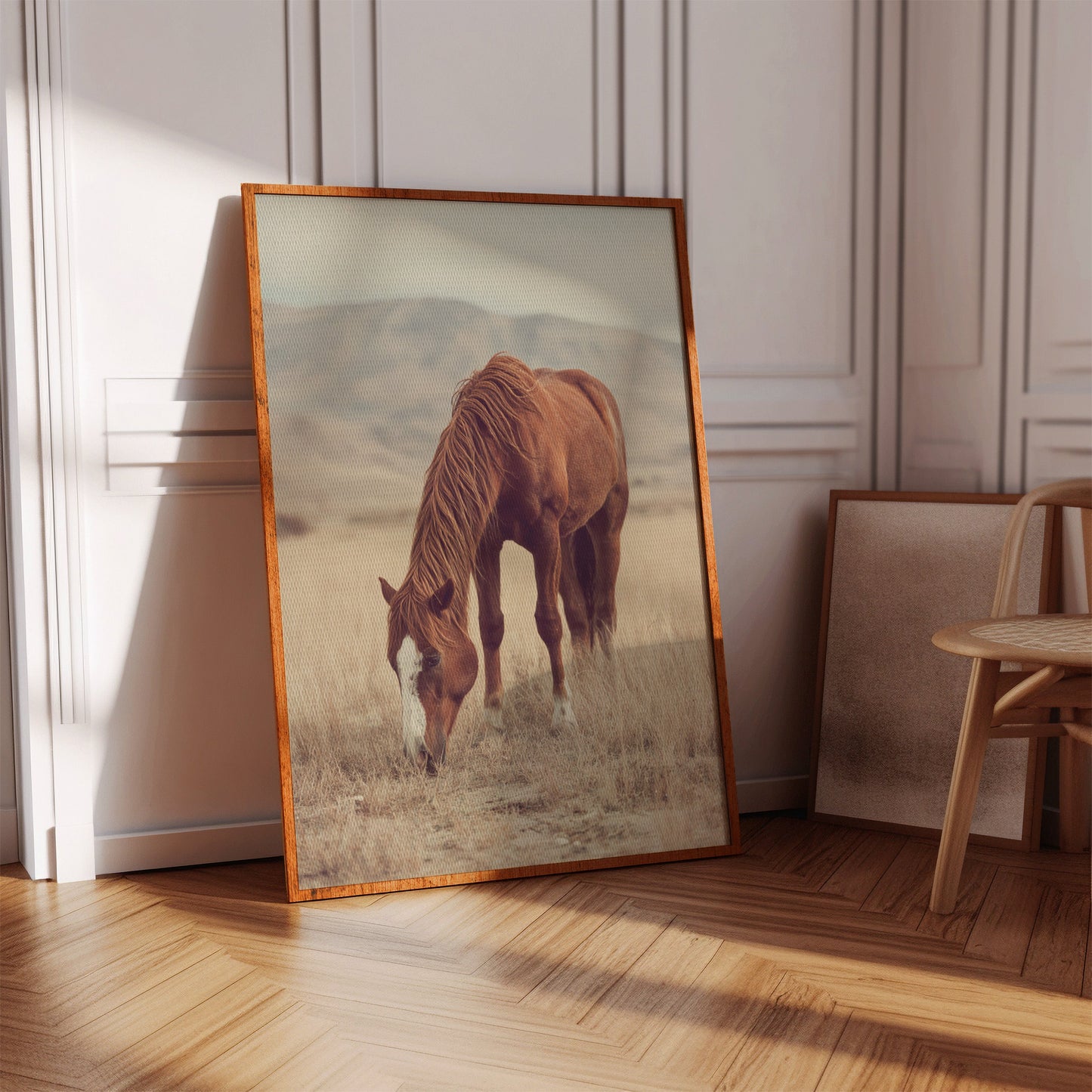 The Last Bite of Sunlit Grass