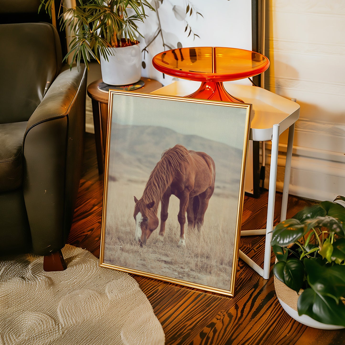 The Last Bite of Sunlit Grass