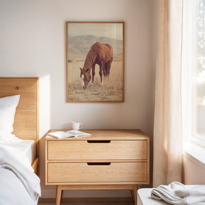 The Last Bite of Sunlit Grass