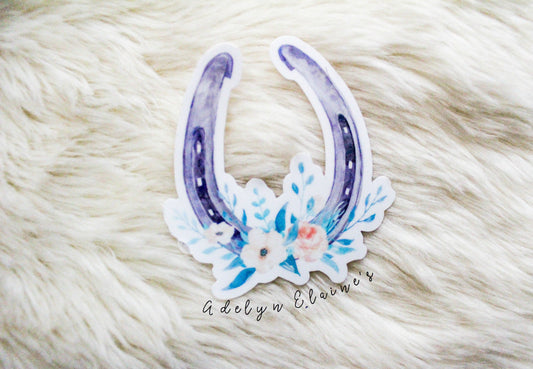 Horseshoe Bouquet Sticker