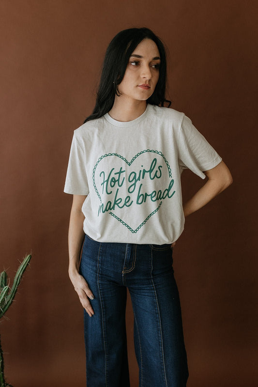 Hot Girls Make Bread Graphic Tee