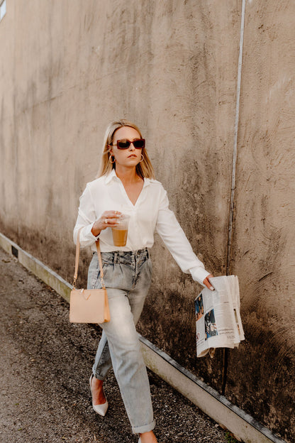 The BBT Shea Top in White