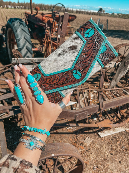 Turquoise Vibes Wallet a Haute Southern Hyde by Beth Marie Exclusive