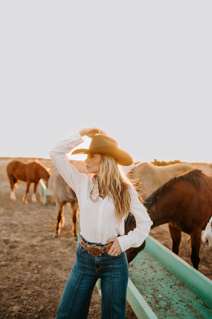 The BBT Shea Top in White