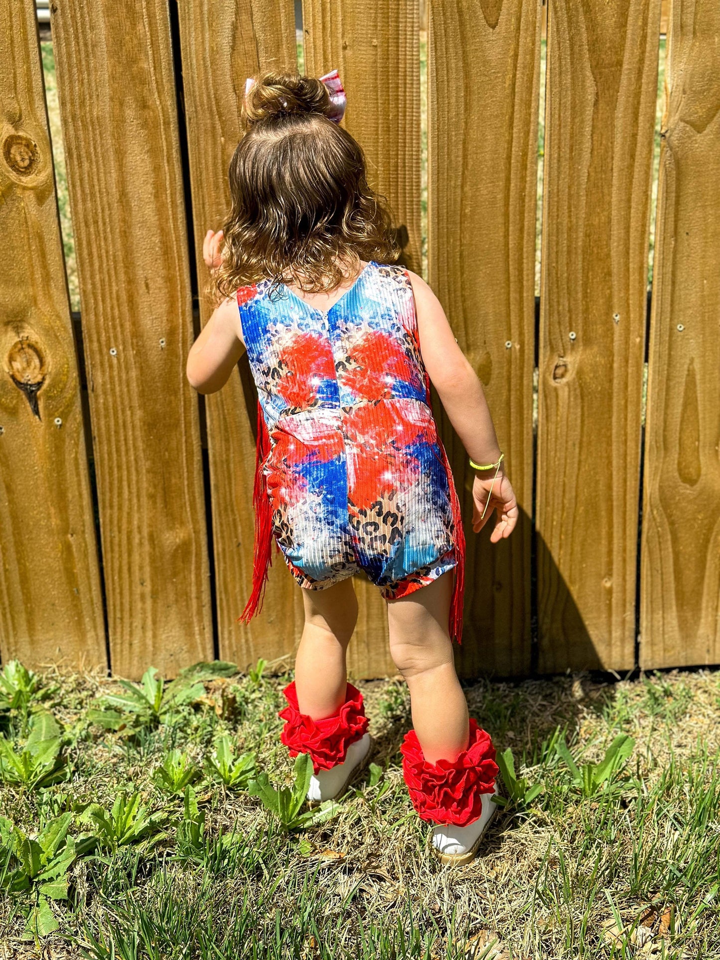 Freedom Tour Fringe Romper