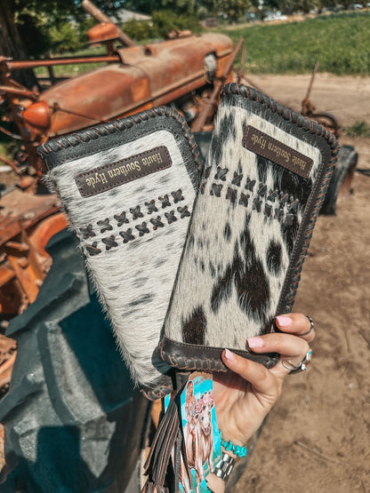 The Wesson (Brown Leather) Wallet a Haute Southern Hyde by Beth Marie Exclusive