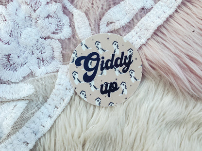 Giddy Up - Sticker