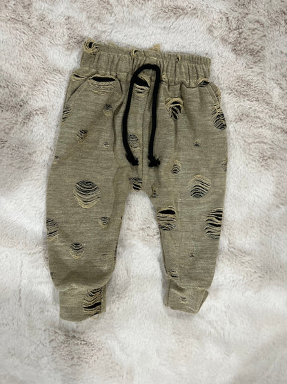 Distressed Joggers (4 colors) FINAL SALE