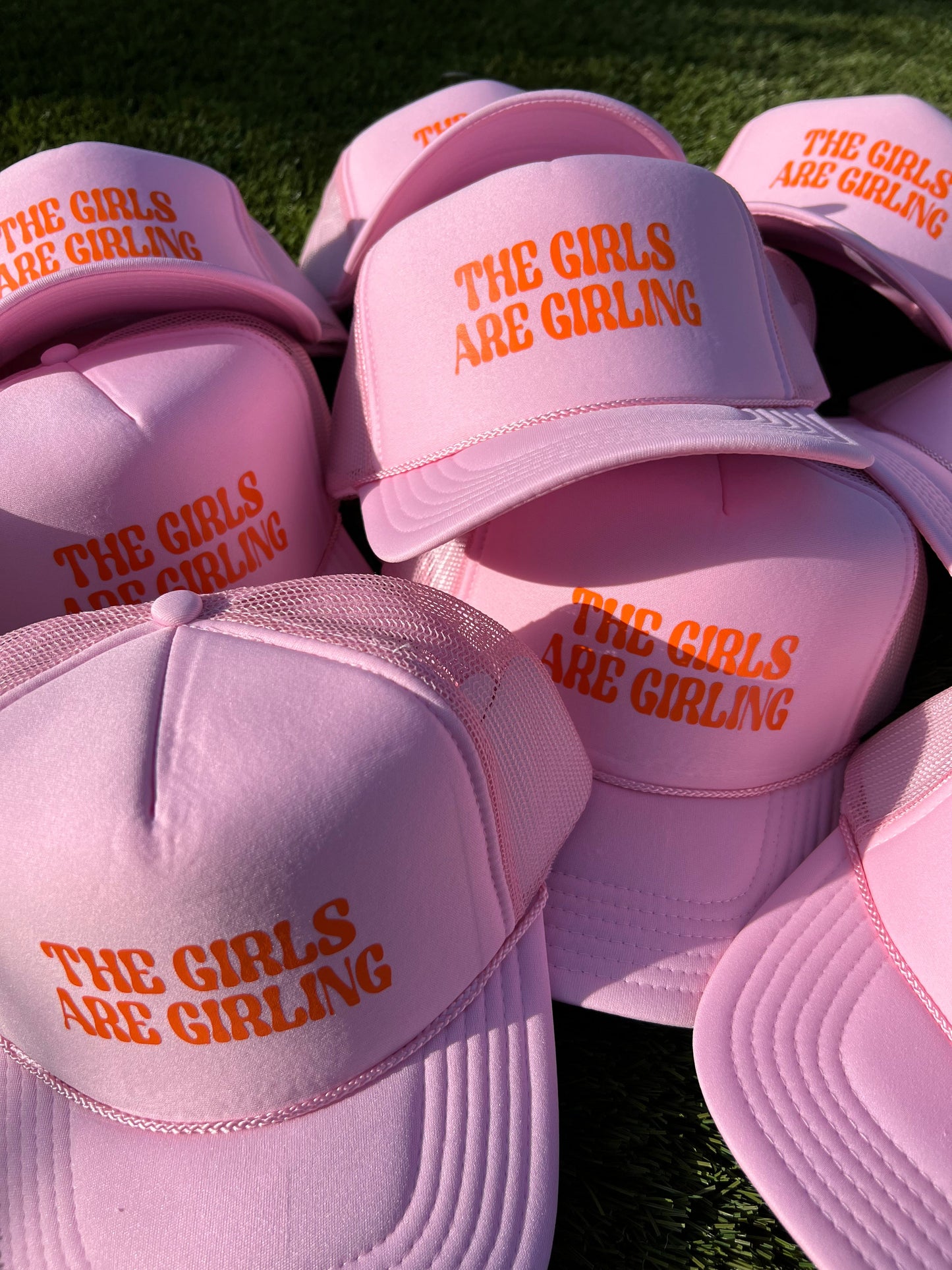 Girls Are Girling Trucker Hat