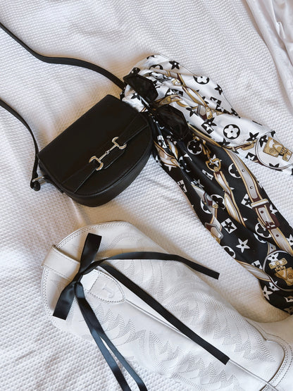 The Charity Horsebit Crossbody Bag