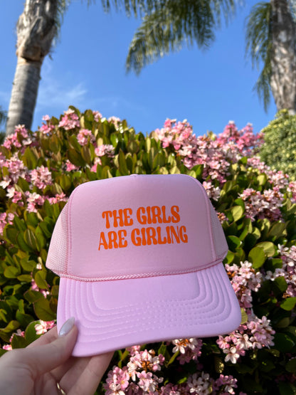 Girls Are Girling Trucker Hat