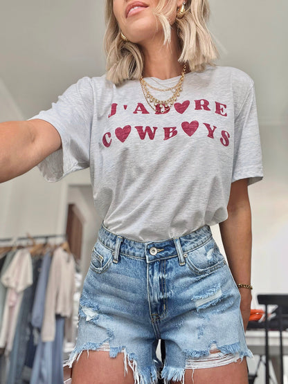 The Jadore Cowboys Graphic Tee