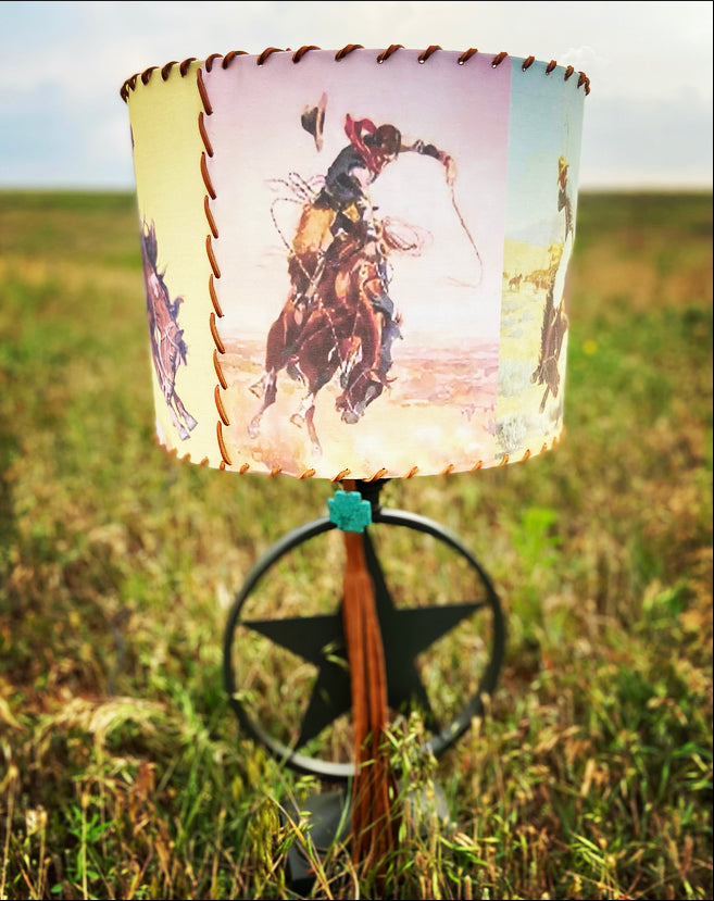 Rough Rider Lampshade
