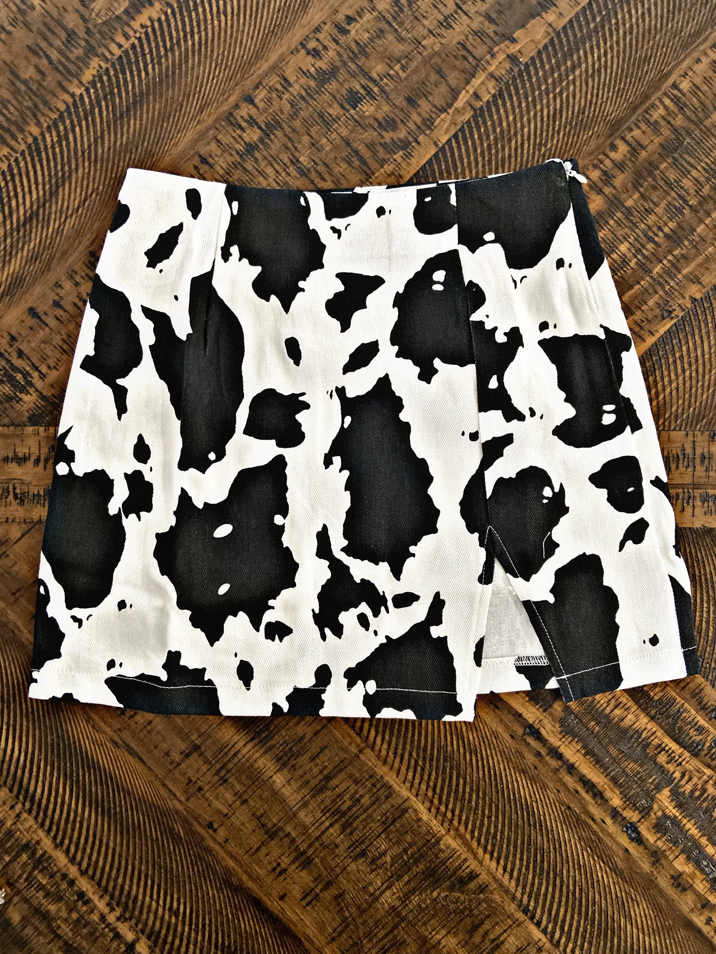 “Mad Cow” Mini Skirt