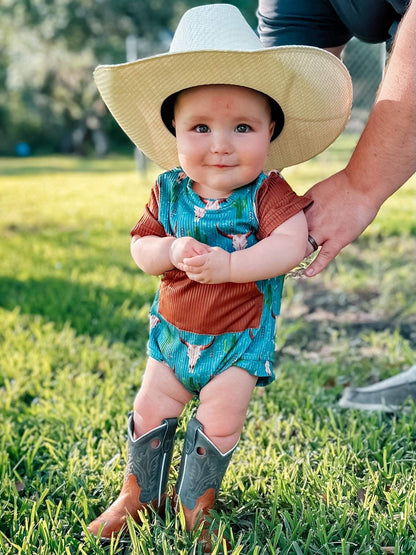 Western Steerhead Romper