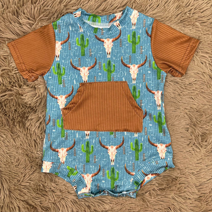 Western Steerhead Romper