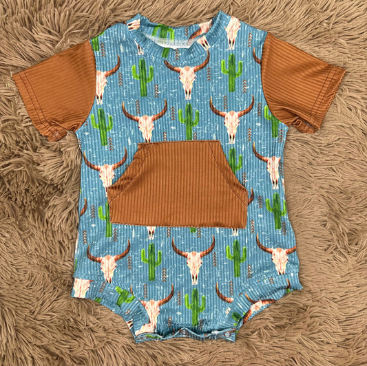 Western Steerhead Romper