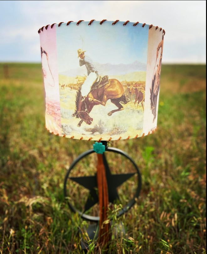 Rough Rider Lampshade