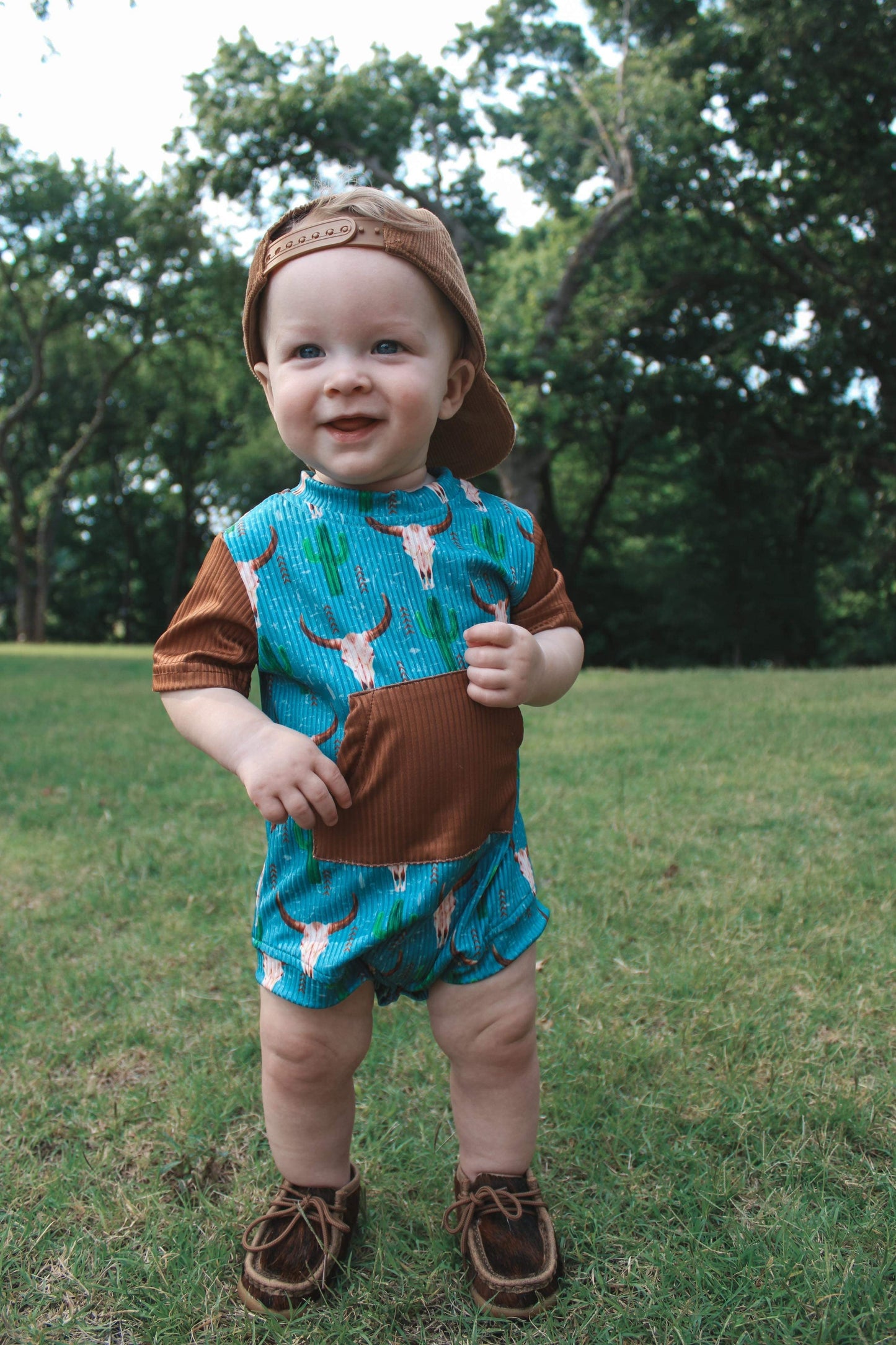 Western Steerhead Romper